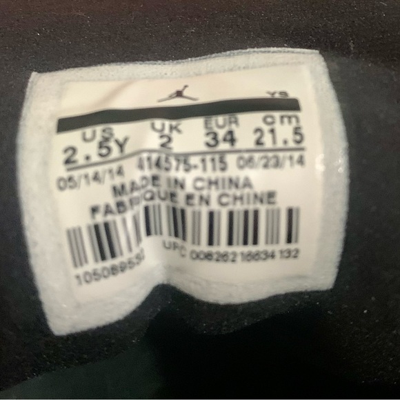 Jordan 13 wolf grey kids white / tropical teal. Full lace front. - Picture 9 of 9